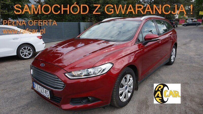 Bordowy Używany 2016 Ford Mondeo Sedan/Limuzyna | 39 999 zł (Dobra cena) - Obraz 1/4