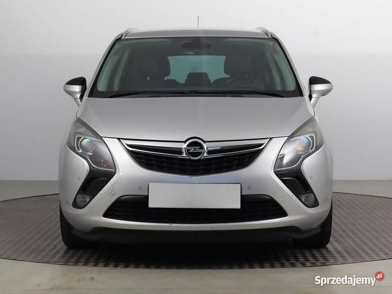 Srebrny Używany 2011 Opel Zafira Minivan | 17 999 zł (Uczciwa cena) - Obraz 1/4