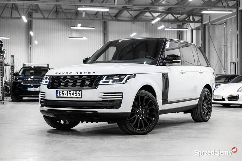Biały (metalik) Używany 2020 Land Rover Range Rover Vogue SUV | 369 000 zł - Obraz 1/4