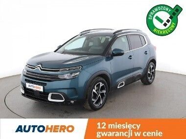 Niebieski (metalik) Używany 2019 Citroën C5 Aircross SUV | 70 700 zł (Dobra cena) - Obraz 1/3