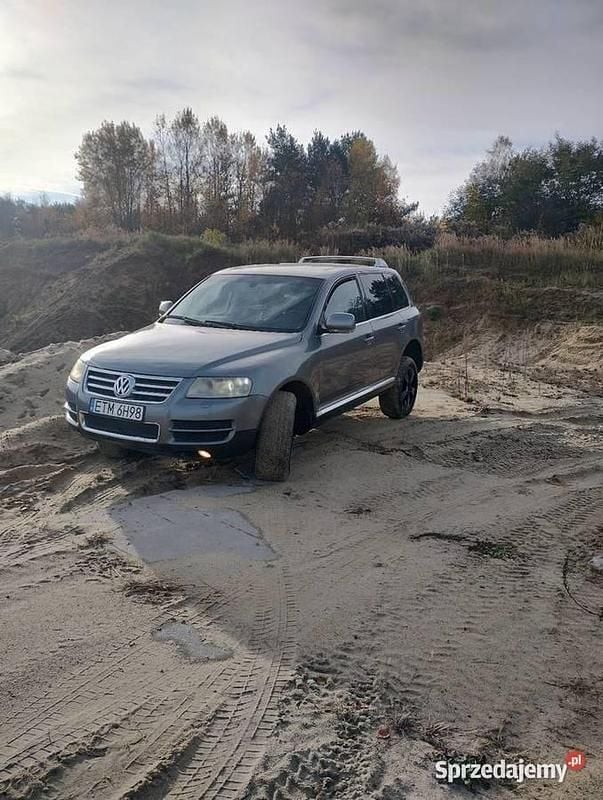 Srebrny Używany 2003 VW Touareg SUV | 6500 zł (Uczciwa cena) - Obraz 1/4