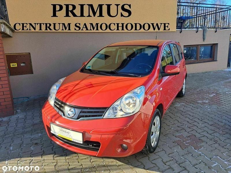 Używany Nissan Note Acenta 88 KM (64 kW) 2009 Czerwony Minivan