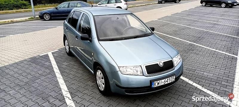 Szary Używany 2003 Skoda Fabia Classic Hatchback | 4999 zł (Uczciwa cena) - Obraz 1/4