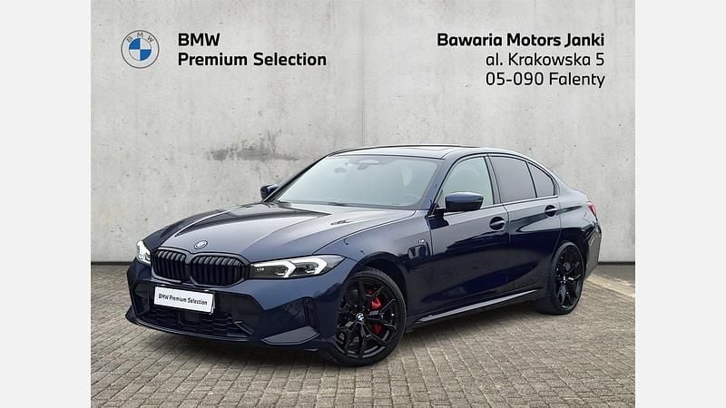 Używany BMW 330e Comfort Edition 292 KM (214 kW) 2024 Niebieski tanzanite bmw individual metalizowany Sedan/Limuzyna