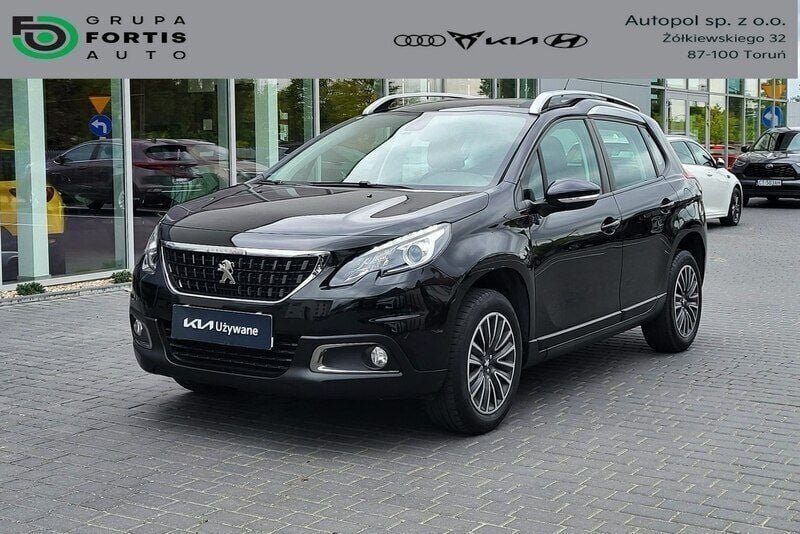 Czarny Używany 2019 Peugeot 2008 SUV | 44 900 zł (Super Cena) - Obraz 1/4