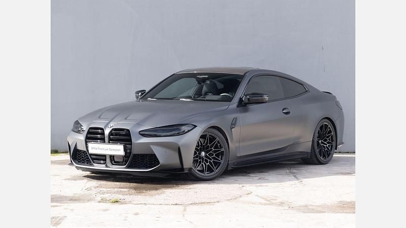 Czarny szafir metalizowany Używany 2023 BMW M4 Competition Edition Coupe | 389 900 zł - Obraz 1/3