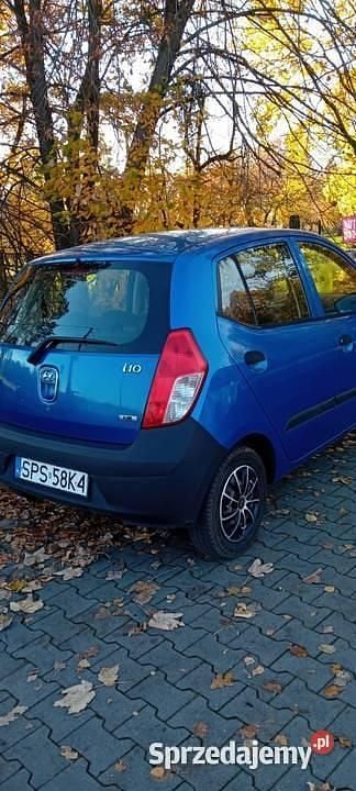 Niebieski Używany 2009 Hyundai i10 Hatchback | 12 000 zł (Uczciwa cena) - Obraz 1/2