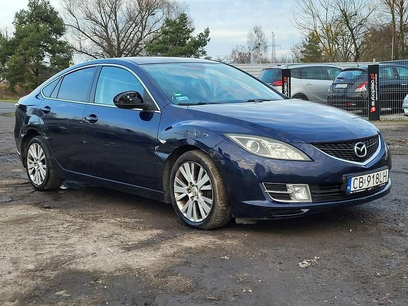 Używany Mazda 6 140 KM (102 kW) 2009 Niebieski ciemny (metalik) Sedan/Limuzyna