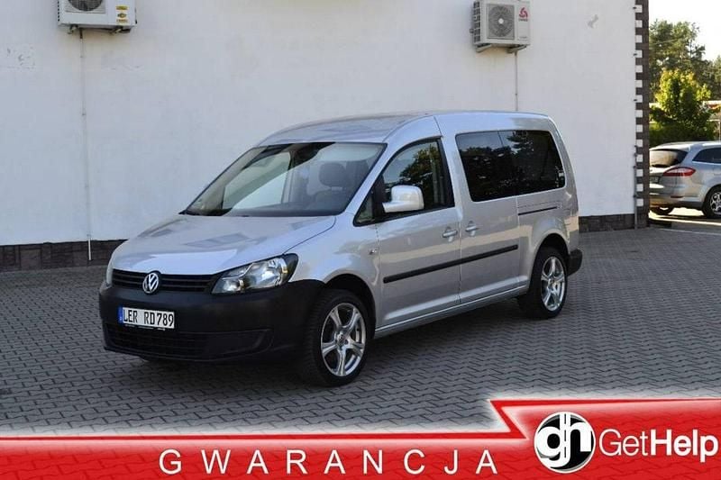 Srebrny (metalik) Używany 2012 VW Caddy Minivan | 32 900 zł (Dość drogi) - Obraz 1/4