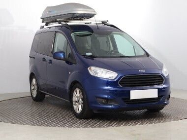 Niebieski Używany 2016 Ford Tourneo Courier Minivan | 32 499 zł (Drogi) - Obraz 1/4