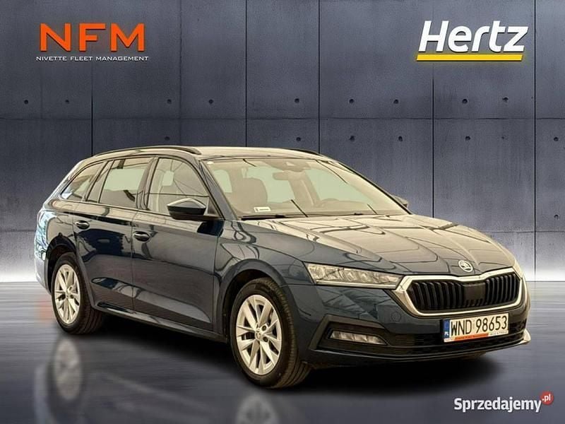 Niebieski Używany 2021 Skoda Octavia Ambition Kombi | 68 900 zł (Uczciwa cena) - Obraz 1/3