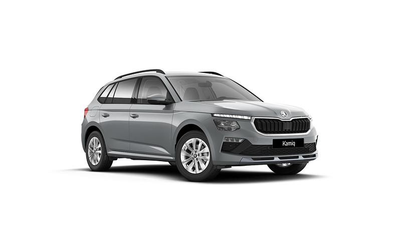 Nowe Skoda Kamiq Drive 85 KM (62 kW) 2026 Srebrny smokey diamond metalizowany SUV