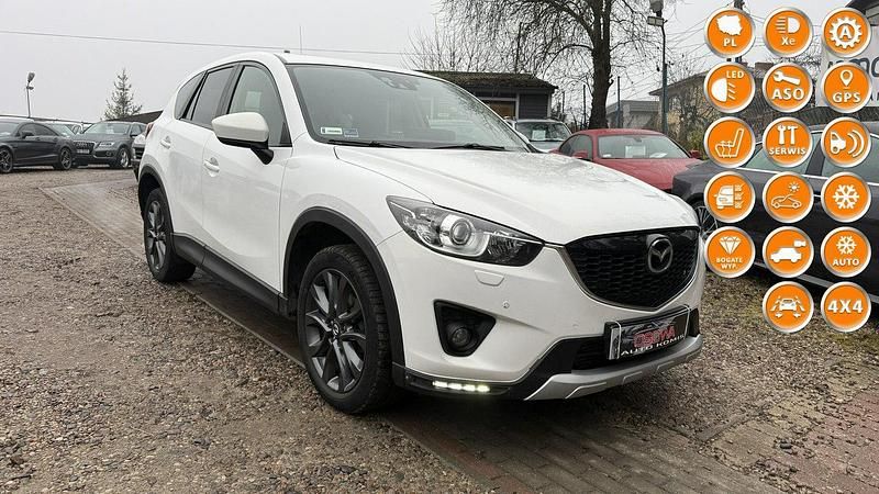 Biały Używany 2014 Mazda CX-5 Active SUV | 39 999 zł (Dobra cena) - Obraz 1/4
