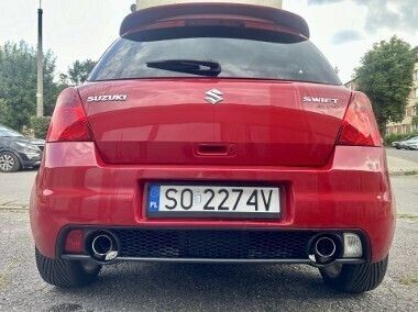 Czerwony Używany 2009 Suzuki Swift Sport Hatchback | 16 500 zł - Obraz 1/4