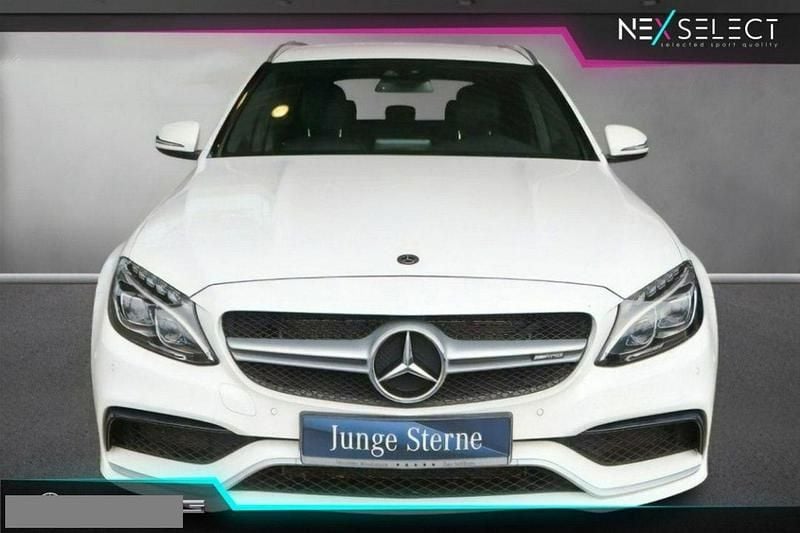 Biały Używany 2017 Mercedes C63 AMG AMG Sedan/Limuzyna | 294 473 zł - Obraz 1/1