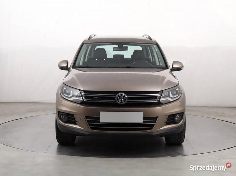 Beżowy Używany 2013 VW Tiguan SUV | 43 999 zł (Uczciwa cena) - Obraz 1/4