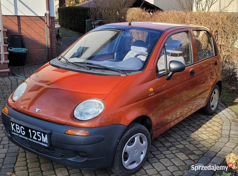 Pomarańczowy Używany 1999 Chevrolet Matiz Hatchback | 11 000 zł - Obraz 1/4