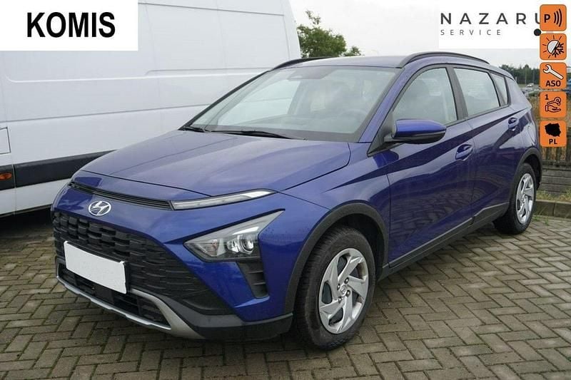 Niebieski Używany 2022 Hyundai Bayon SUV | 59 900 zł (Dobra cena) - Obraz 1/2