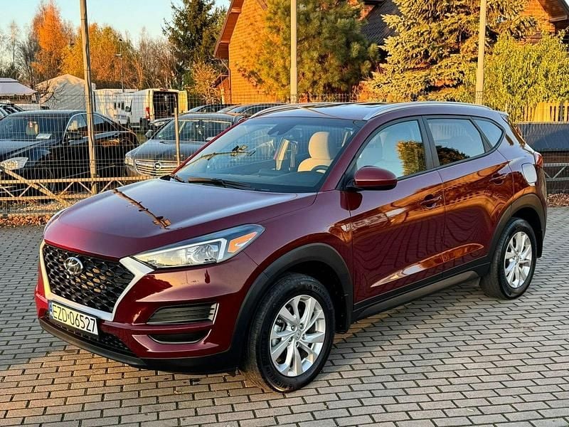 Bordowy (metalik) Używany 2020 Hyundai Tucson SUV | 84 900 zł (Dobra cena) - Obraz 1/4