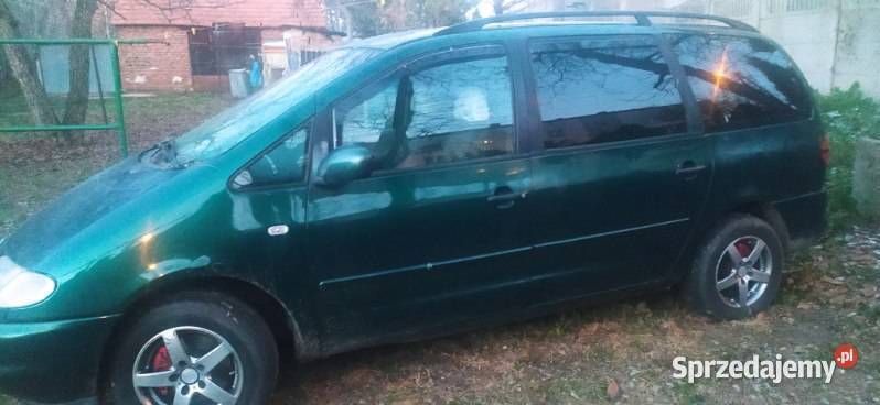 Zielony Używany 1997 VW Sharan Minivan | 6500 zł - Obraz 1/4