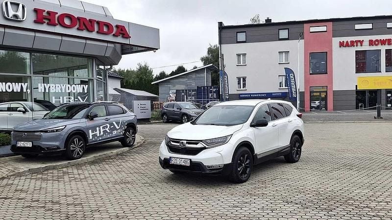 Radiant red m. Używany 2020 Honda CR-V Black Edition SUV | 129 900 zł (Uczciwa cena) - Obraz 1/4
