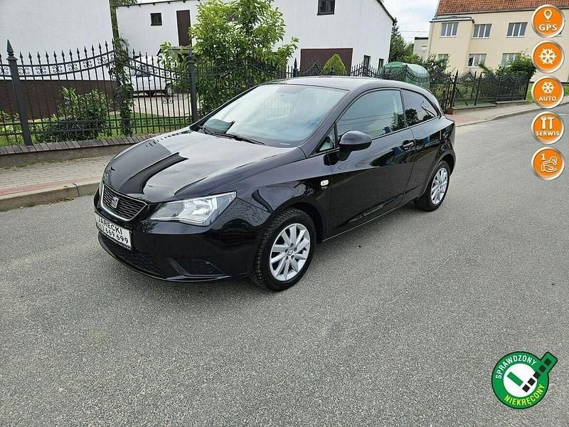 Czarny (metalik) Używany 2012 Seat Ibiza Hatchback | 18 499 zł (Uczciwa cena) - Obraz 1/4