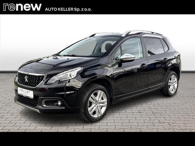 Czarny Używany 2017 Peugeot 2008 Active SUV | 45 900 zł (Dość drogi) - Obraz 1/4