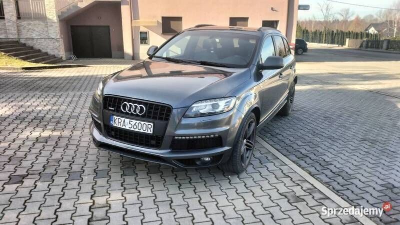Szary Używany 2012 Audi Q7 S-Line SUV | 59 000 zł - Obraz 1/4