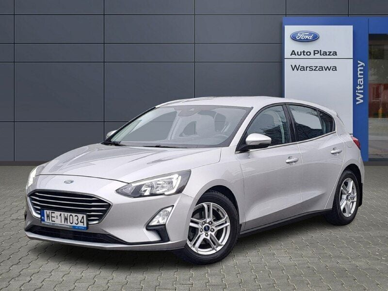 Srebrny (metalik) Używany 2020 Ford Focus Hatchback | 69 900 zł (Drogi) - Obraz 1/4