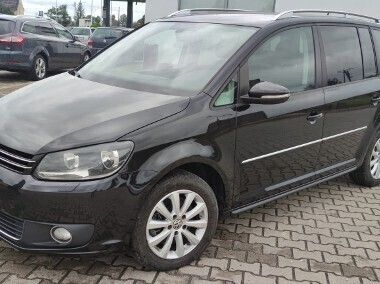 Czarny Używany 2012 VW Touran Highline Minivan | 35 900 zł (Dość drogi) - Obraz 1/4