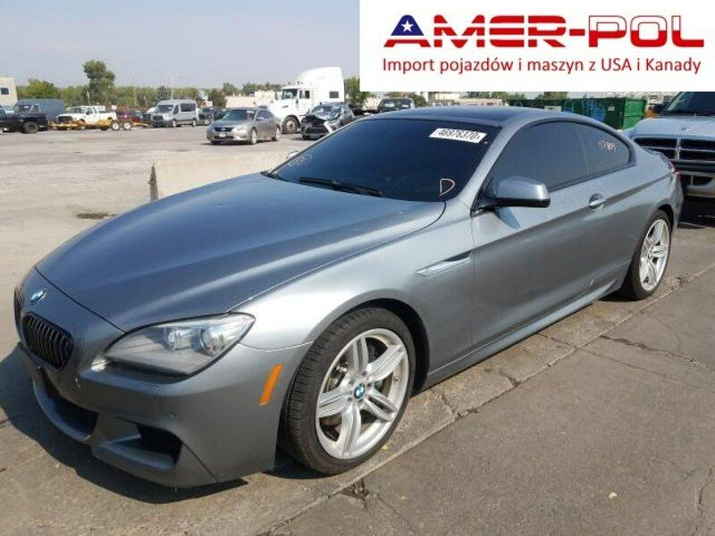 Szary Używany 2013 BMW 650 Coupe | 90 000 zł - Obraz 1/4