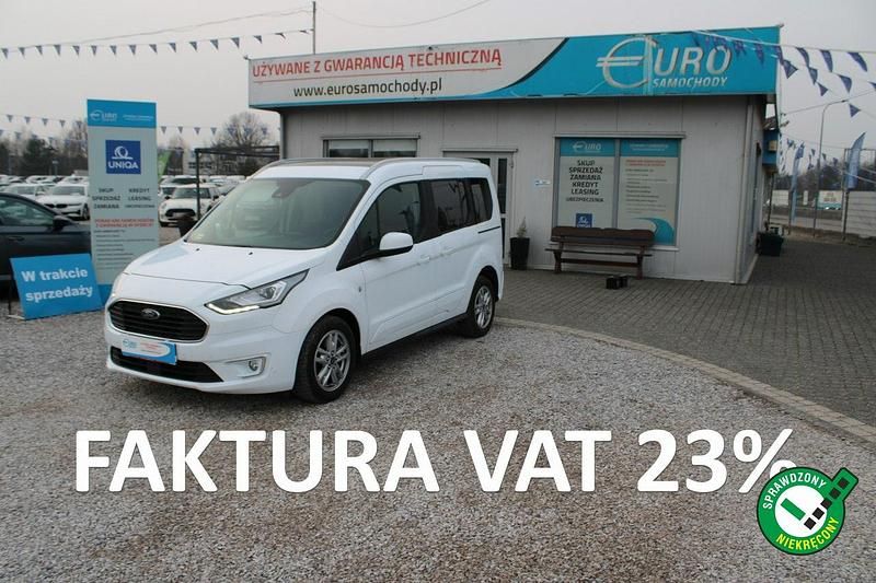 Biały Używany 2019 Ford Tourneo Kombi | 51 951 zł - Obraz 1/4