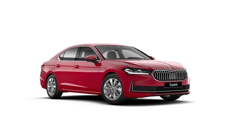 Nowe Skoda Superb Selection 110 KM (80 kW) 2026 Czerwień carmine metalizowany Hatchback