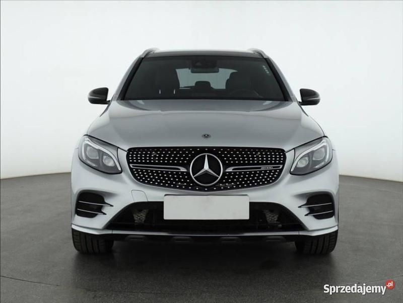 Srebrny Używany 2017 Mercedes GLC43 AMG AMG SUV | 126 999 zł - Obraz 1/4