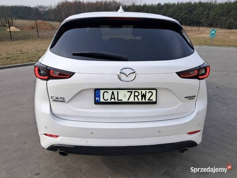 Biały Używany 2023 Mazda CX-5 Signature SUV | 142 000 zł (Uczciwa cena) - Obraz 1/4