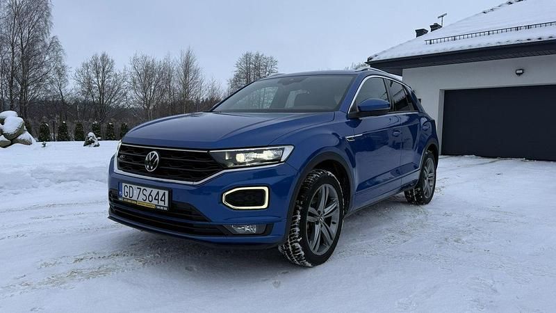 Używany VW T-Roc R-line 150 KM (110 kW) 2021 Niebieski SUV