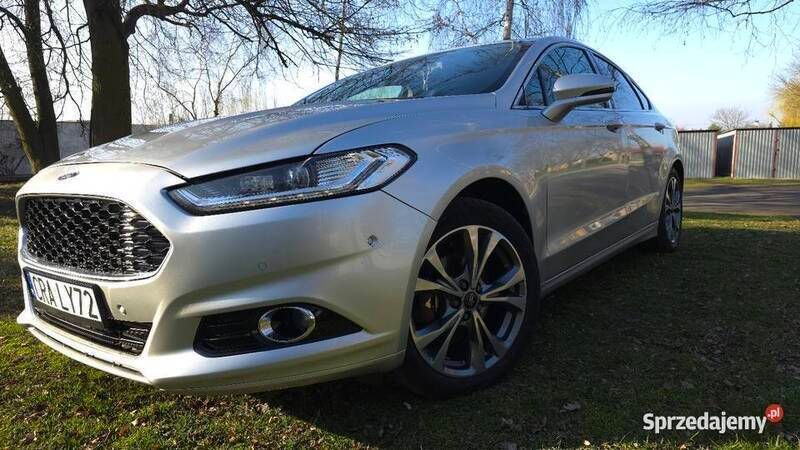 Srebrny Używany 2016 Ford Fusion Sedan/Limuzyna | 48 000 zł (Dobra cena) - Obraz 1/4