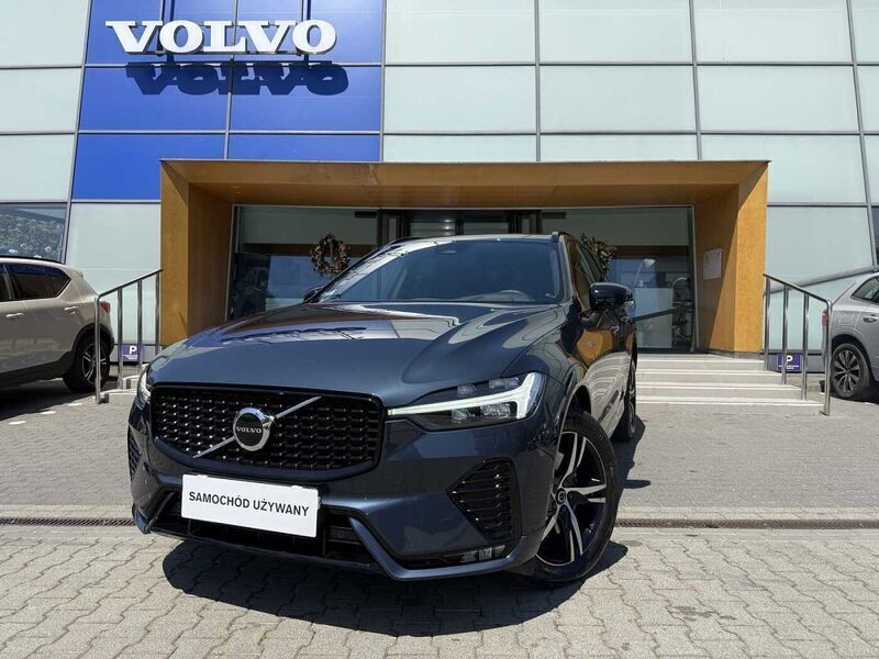 Niebieski Używany 2022 Volvo XC60 SUV | 184 900 zł (Uczciwa cena) - Obraz 1/4