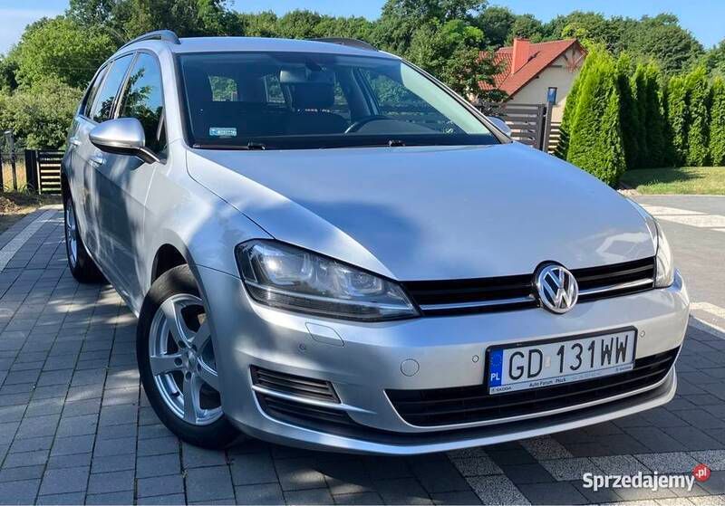Srebrny Używany 2016 VW Golf VII Sedan/Limuzyna | 31 900 zł (Dobra cena) - Obraz 1/4
