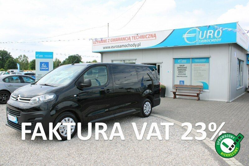Czarny (metalik) Używany 2020 Citroën Jumpy Minivan | 78 780 zł (Uczciwa cena) - Obraz 1/4