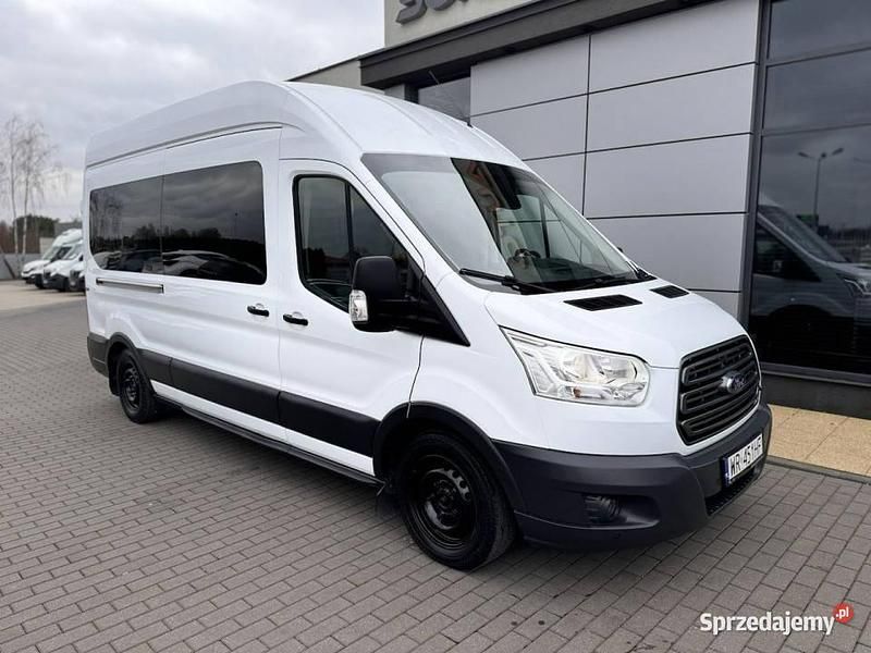Biały Używany 2018 Ford Transit Kombi | 64 999 zł - Obraz 1/4
