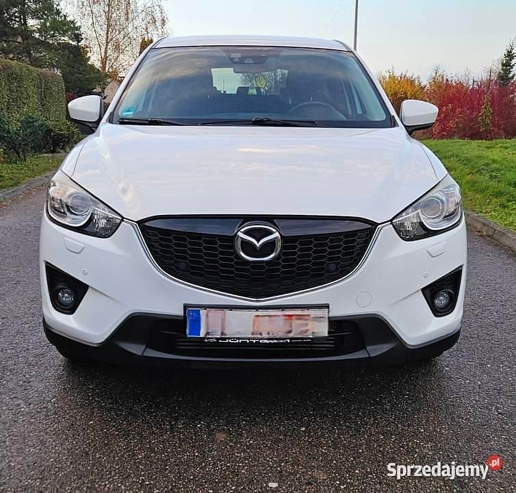 Biały Używany 2014 Mazda CX-5 SUV | 41 900 zł (Uczciwa cena) - Obraz 1/4