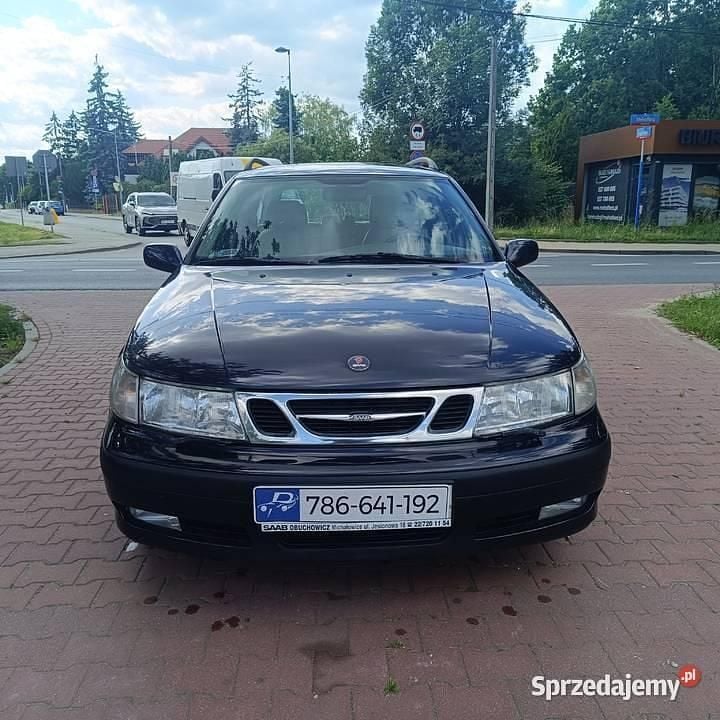 Granatowy Używany 2001 Saab 9-5 Kombi | 3400 zł - Obraz 1/4