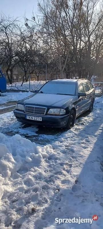 Granatowy Używany 1997 Mercedes E250 Kombi | 6500 zł - Obraz 1/1