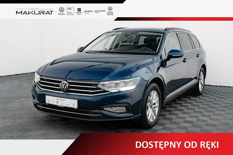 Niebieski Używany 2021 VW Passat Business Kombi | 68 900 zł (Dobra cena) - Obraz 1/4