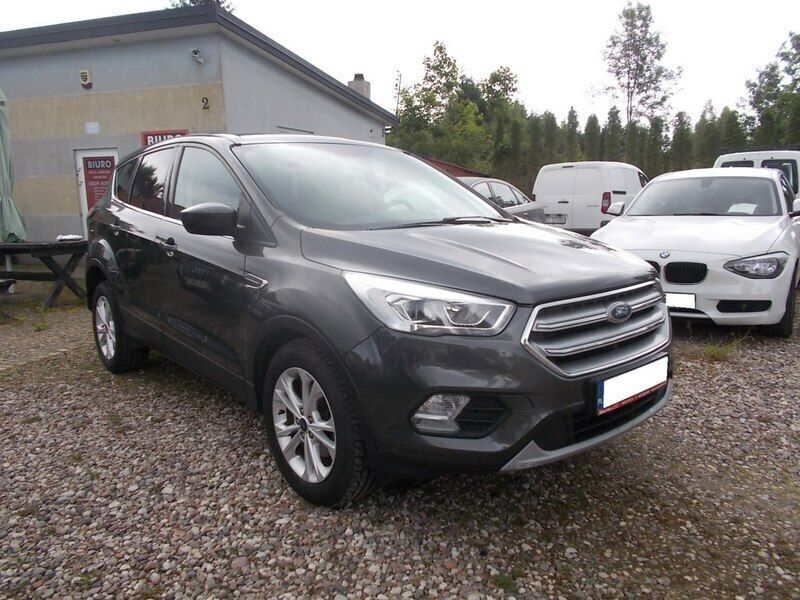 Szary Używany 2016 Ford Kuga SUV | 52 900 zł (Dobra cena) - Obraz 1/4