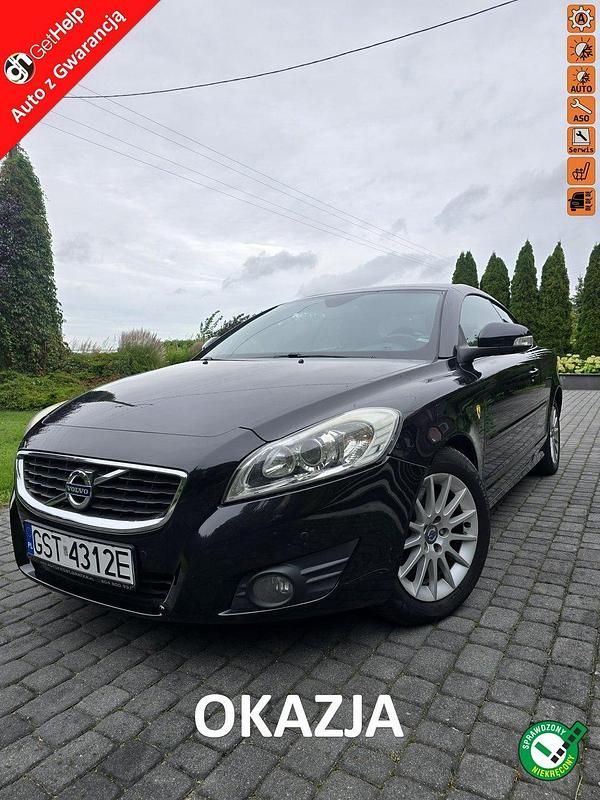 Czarny Używany 2012 Volvo C70 Momentum Kabriolet | 27 900 zł - Obraz 1/4