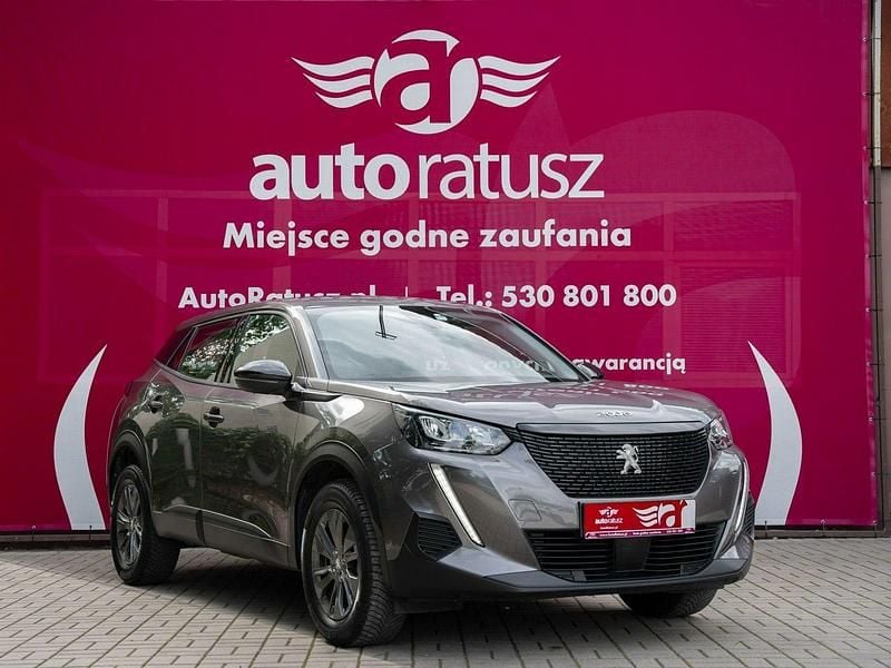 Grafitowy Używany 2022 Peugeot 2008 SUV | 69 900 zł (Uczciwa cena) - Obraz 1/4