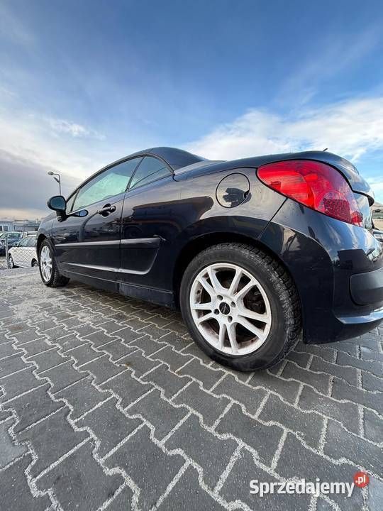 Używany Peugeot 207 CC 120 KM (88 kW) 2009 Czarny Kabriolet