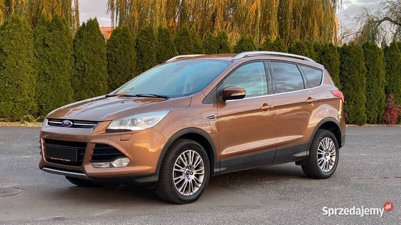 Beżowy Używany 2013 Ford Kuga Titanium SUV | 47 800 zł (Dość drogi) - Obraz 1/4